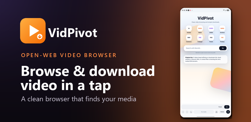 VidPivot media browser