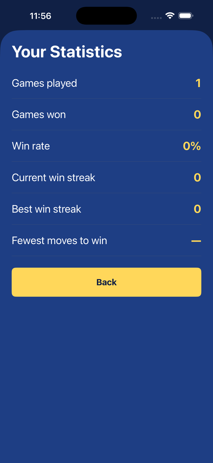 Solitaire Odyssey on iPhone, screen 3