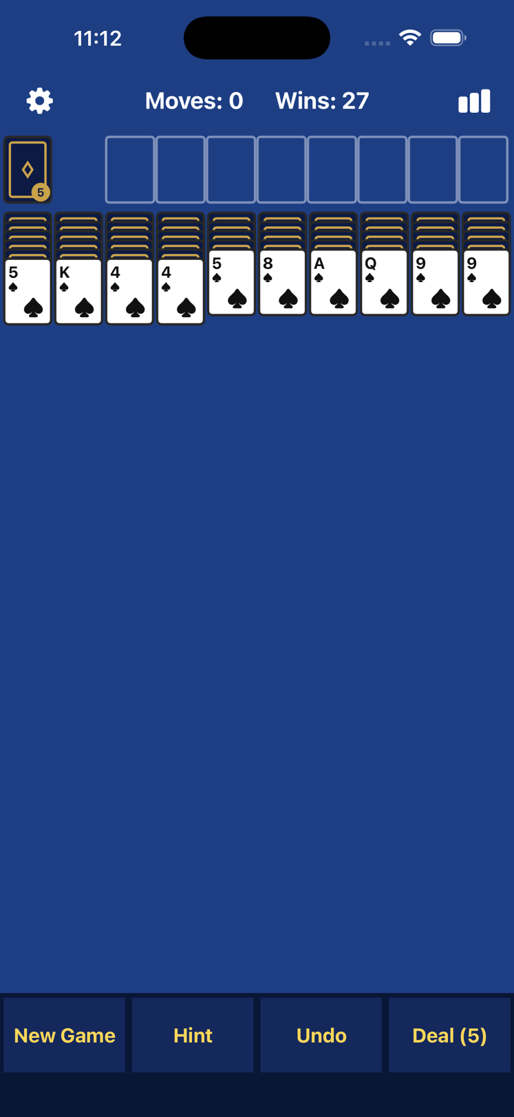 Spider Odyssey on iPhone, screen 1